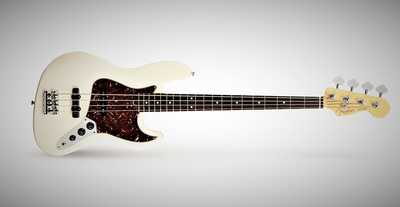 Fender American Standard Jazz Bass®  Maple Fingerboard Olympic White 