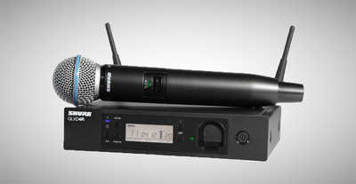 Цифровая радиосистема GLXD Advanced с капсюлем динамического микрофона BETA 58 (GLXD24RE/B58-Z2)