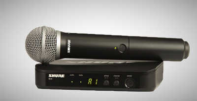 SHURE BLX24E/SM58-M17 662-686 MHz радиосистема вокальная с капсюлем динамического микрофона SM58