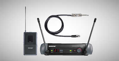 Shure PGX14E - радиосистема PGX с поясным передатчиком и инструментальным кабелем